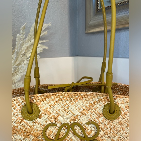 🎀 LOEWE ANAGRAM BASKET BAG SMALL FIXED price - Picture 2 of 14